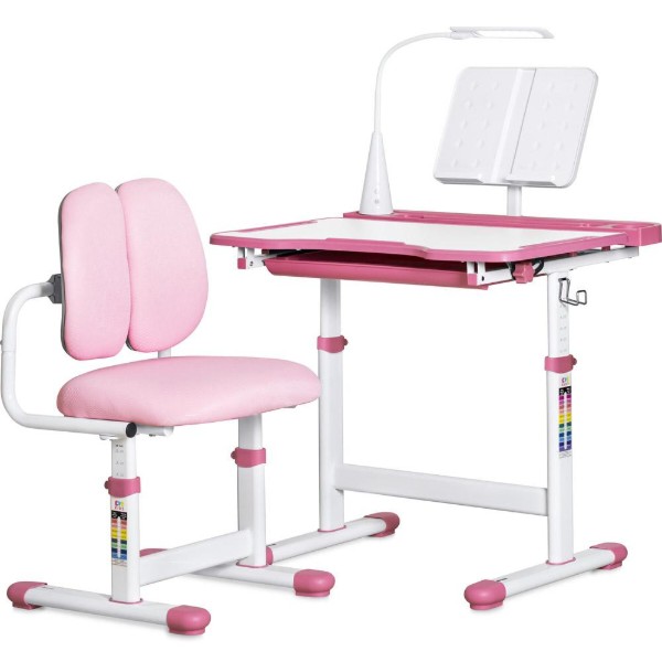 Фото - Комплект мебели школьный Evo-kids BD-23 PN